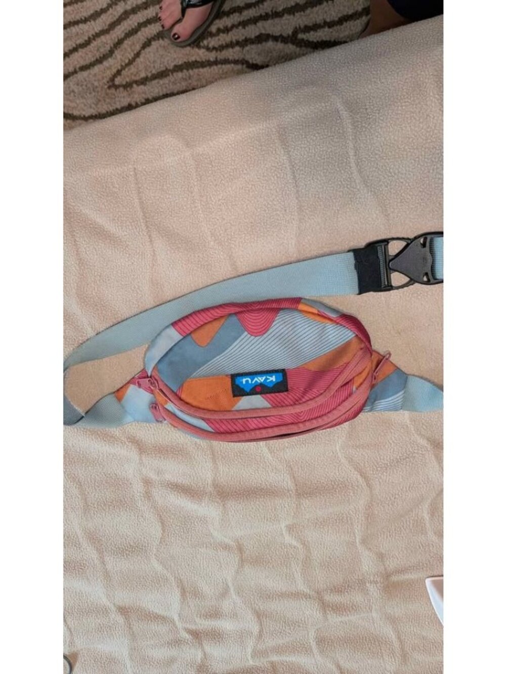 KAVU Fanny Pack Belt Bag Spectator Waist Pack NWOT